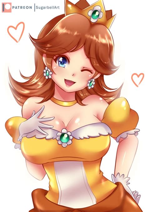 Princess Daisy Super Mario Bros Image By Sugarbellart Zerochan Anime Image Board