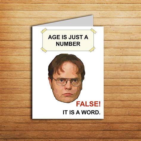 Maybe you would like to learn more about one of these? The Office tv show Birthday Card Printable The Office cards | Etsy