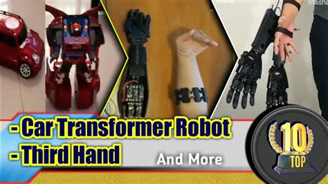 Car Transforming To Robot Intertop10 Youtube
