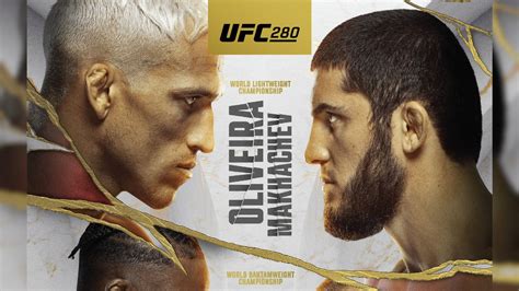 Latest Ufc 280 Fight Card Ppv Lineup For ‘oliveira Vs Makhachev On