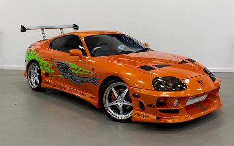 The Paul Walker Driven Fast And Furious Toyota Supra Sells For 550000