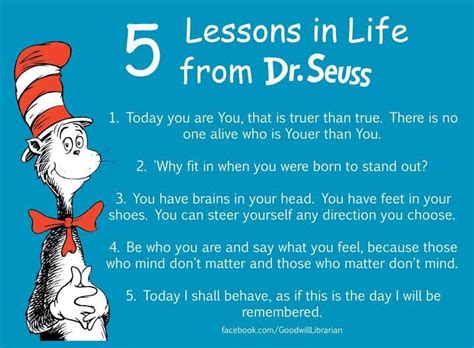 Wisdom Of Seuss Life Lessons Inspirational Quotes Life Quotes