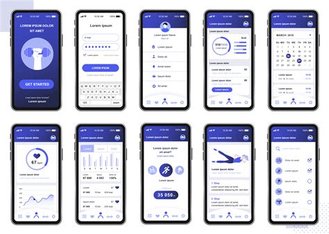 Mobile App Prototype Template