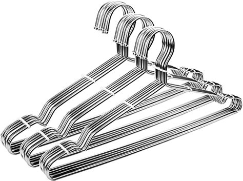 Seropy Coat Hangers Wire Hangers Heavy Duty Stainless Steel Hangers
