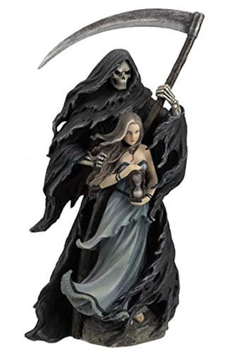 1175 Inch Summoning The Reaper Statue By Anne Stokes Fantasy Etsy