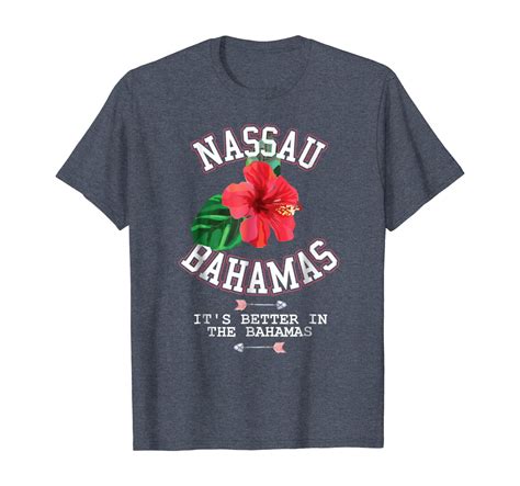 Bahamas Souvenir Independence Nassau Bahamian Hibiscus Shirt Unisex Tshirt