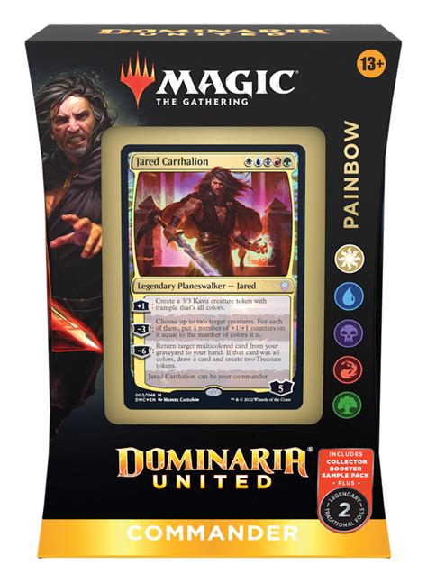 Magic The Gathering Dominaria United Painbow Commander Deck