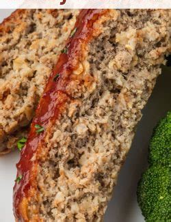BBQ Turkey Meatloaf With Oatmeal Gluten Free