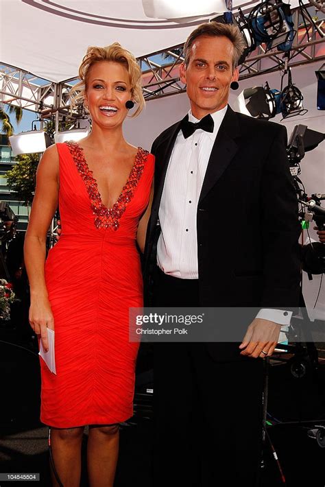 Espn Talent Colin Cowheard And Michelle Beadle Arrives At The 2010