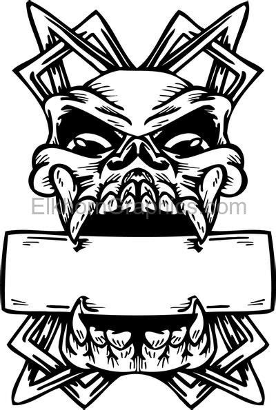 Skull Sticker 255 Skull Stickers Elkhorn Graphics Llc