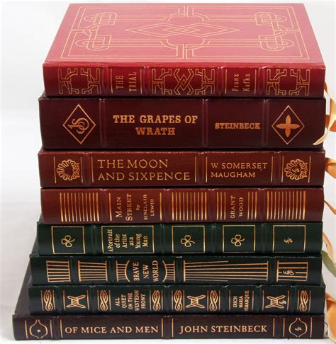 20th Century Literature, Easton Press, Set of 8
