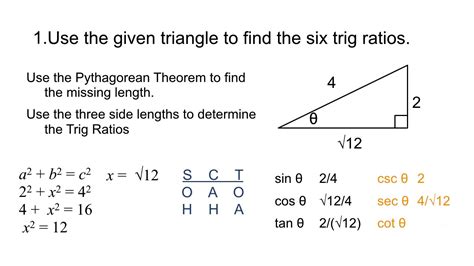 Right Triangle Trigonometry Youtube
