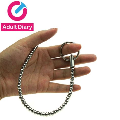 Adult Diary Electro Sex Stainless Steel Beads Sounding Urethral