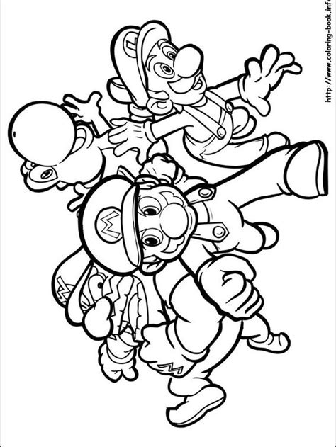Mario And Luigi Coloring Pages Free (With images) | Mario coloring