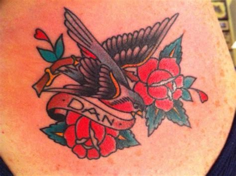 Rip Memorial Tattoos Sailor Jerry Flash Birds Tattoo