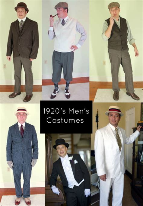 1920s Mens Fashion What Did Men Wear In The 1920s