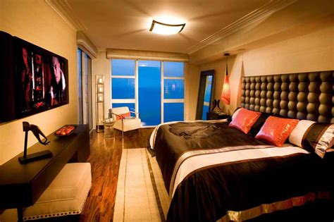When designing your bedroom try to incorporate elements that will help promote better sleep and comfort, such as soft lighting, plush bedding, and a comfortable mattress. Guest Bedrooms - DKOR Interiors Modern Interior Design