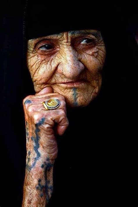 Pin By Khawla Al Zubaidy On Beautiful People Faded Tattoo Old Faces