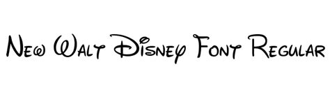 New Walt Disney Font Regular Font Free Fonts Download
