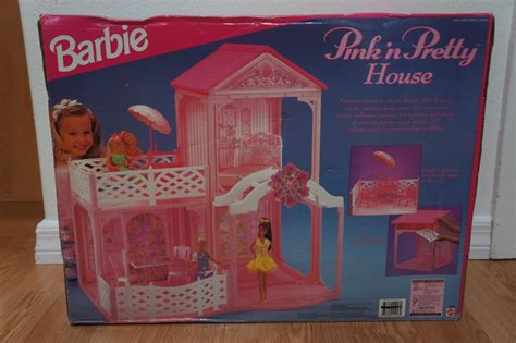 barbie doll house pink n pretty house mattel 1995 rare by yotaeji on etsy with images