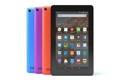 Amazons Fire Tablet Now Comes In Four Colors And With More Storage