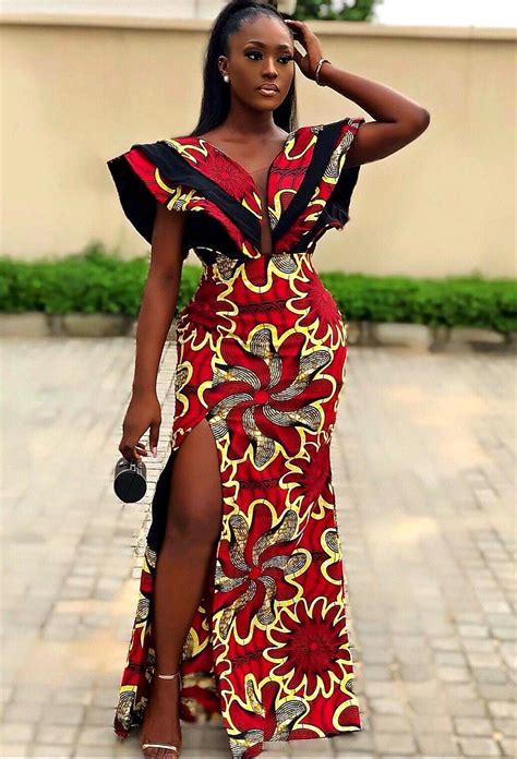 Pin By Fashion Trends By Merry Loum On Wax Fashion African Prom