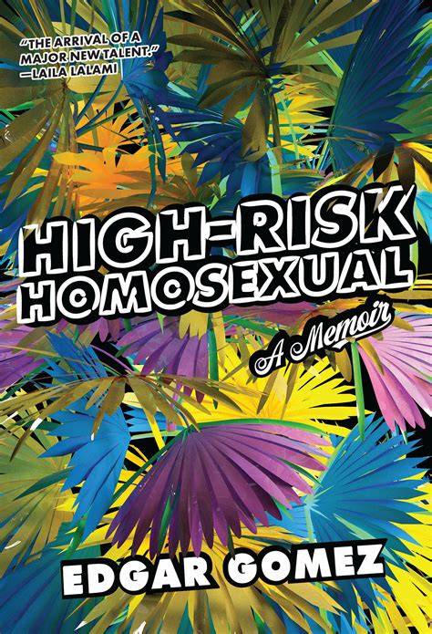 High Risk Homosexual By Edgar Gomez Firestorm Books