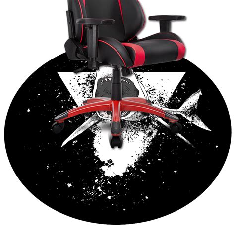 Custom Round Gaming Chair Mat | FDT Rubber