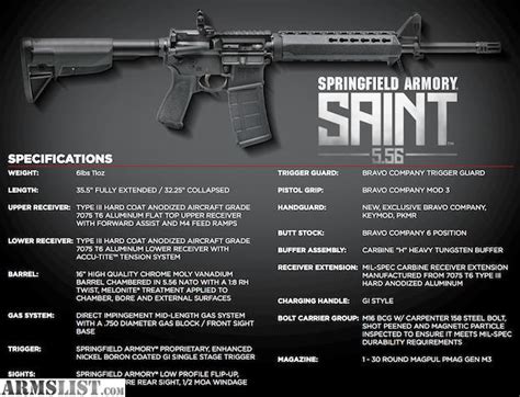 Armslist For Sale Springfield Armory Saint Ar 15 556 Rifle