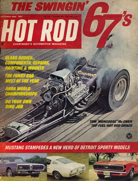 Hot Rod October 1966 At Wolfgang S