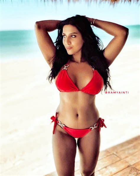 Ramya Inti Flaunts Her Sexy Body In Bikini Hq Photos