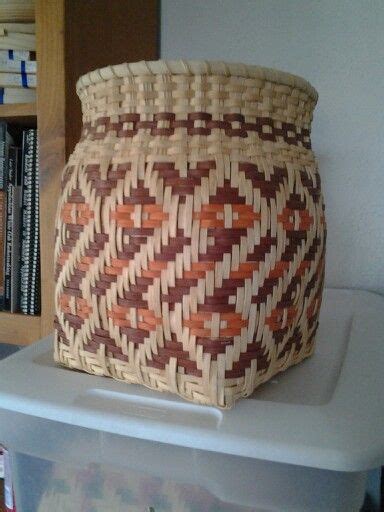 Cherokee Basket Pattern Basket Weaving Weaving