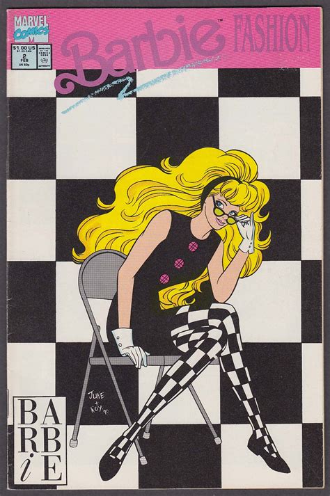 Barbie Fashion 2 Marvel Comic Book 2 1991