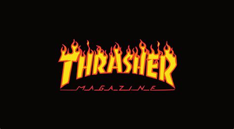 Thrasher Logo Wallpaper Black Desktop Hd Artofit