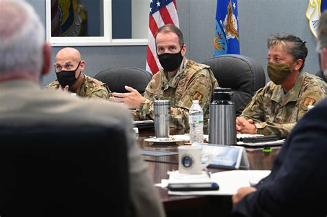 Aflcmc Leadership Meet With Hanscom Personnel Hanscom Air Force Base