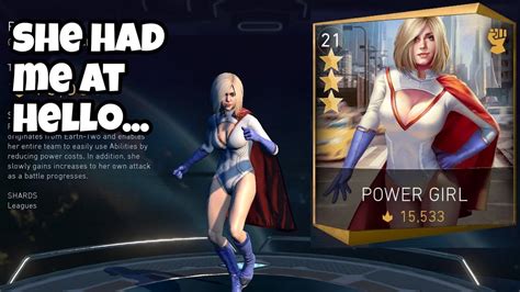 Injustice Power Girl Freeloadssac