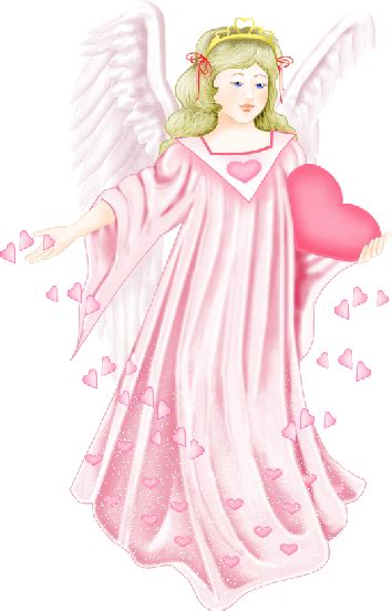 Angel With Heart In Pink Clipart By Joeatta78 On Deviantart