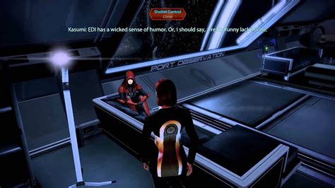 Mass Effect 2 Femshep 81 Act 2 After Recruiting Thane Kasumi