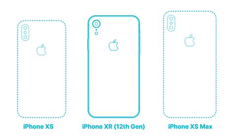 Apple Iphone Xr 12th Gen Dimensions And Drawings