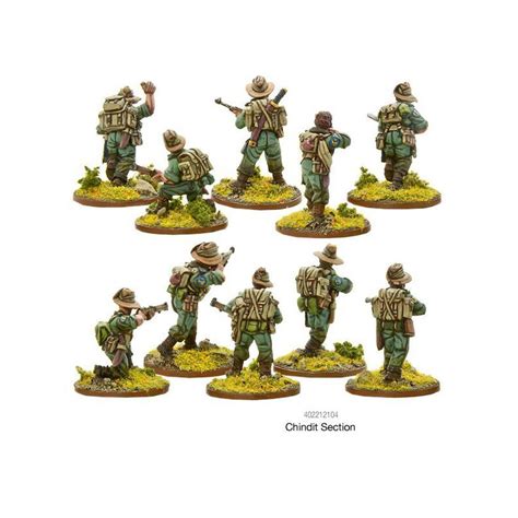 British Chindit Section 28mm Wwii Warlord Games Frontline Games