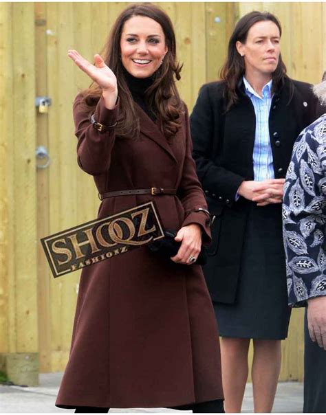 Kate Middleton Brown Coat Trench Coat Kate Middleton Coats