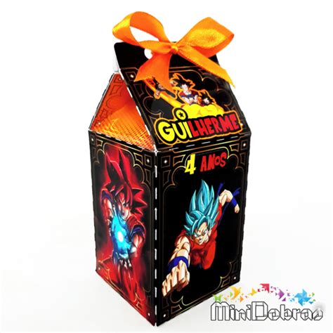 Caixa Milk Dragon Ball Z No Elo7 Minidobras Papelaria Personalizada