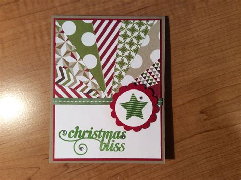 New Stampin Up Christmas Bliss Homemade Christmas Cards Christmas Card