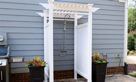 How to make a shower? 7 Ideas for Creating An Outdoor Shower for the Cabin
