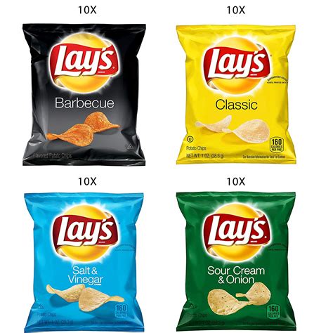 Lays Potato Chips 40 Count Variety Pack 974 Shipped Wheel N Deal Mama