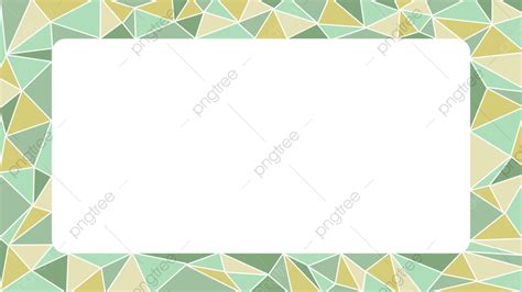 Horizontal Border Png Picture Triangle Geometric Border Abstract