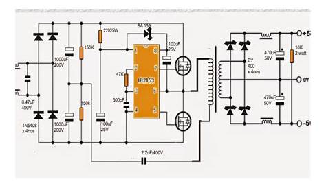 400w smps circuit diagram