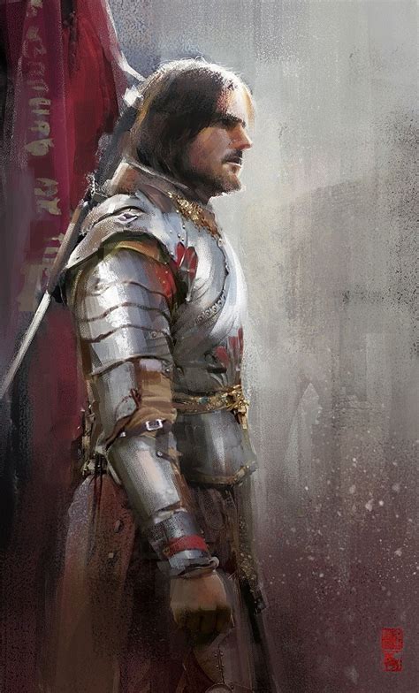 Knight By Donglu Yu Illustration 2d Cgsociety