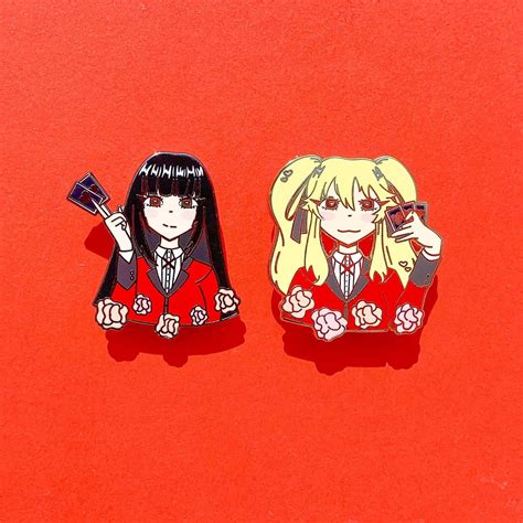 Kakegurui Enamel Pins Etsy