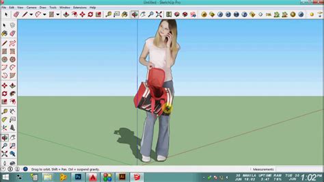 Sketchup How To Make A Perfect Cut Out People To Use In Sketchup Model